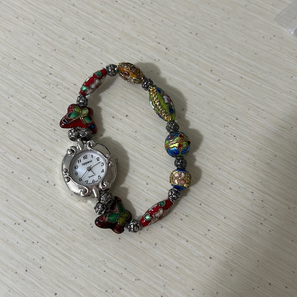 Beaded watch
